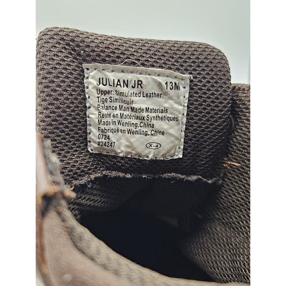 DEER STAGS Julian JR Moc Toe Boot Boys' Size 13 M Brown - Picture 6 of 7